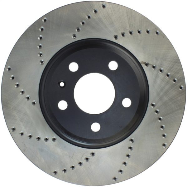 StopTech Power Slot 09-10 Audi A4 A4 Quattro   08-10 A5   10 S4 Front Right Drilled Rotor Supply