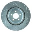 StopTech Select Sport 07-10 Ford Shelby Slotted and Drilled Right Rotor For Cheap