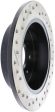 StopTech 90-96 Acura Integra   97-01 Integra (Exc. Type R) Slotted & Drilled Left Rear Rotor Online Hot Sale