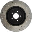 StopTech Infiniti G37   Nissan 370Z SportStop Slotted & Drilled Front Right Rotor For Sale