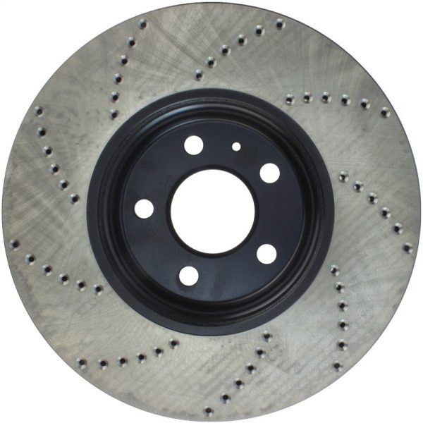 StopTech Power Slot 09-10 Audi A4 A4 Quattro   08-10 A5   10 S4 Front Left Drilled Rotor Cheap