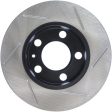 StopTech Power Slot 3 99-06 Audi TT (except Quattro)   12 98-10 VW Golf Right Rear Slotted Rotor Supply