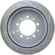 StopTech Select Sport 13-17 Toyota Land Cruiser Drilled   Slotted Rear Passenger-Side Brake Rotor Online