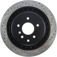 StopTech Infiniti G37   Nissan 370Z SportStop Slotted & Drilled Rear Left Rotor Hot on Sale