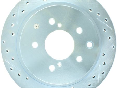 StopTech 89-96 Nissan 300ZX Select Sport Slotted & Drilled Right Rear Brake Rotor Discount