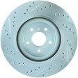 StopTech Select Sport Sport Nissan Slotted and Drilled Front Left Rotor For Discount