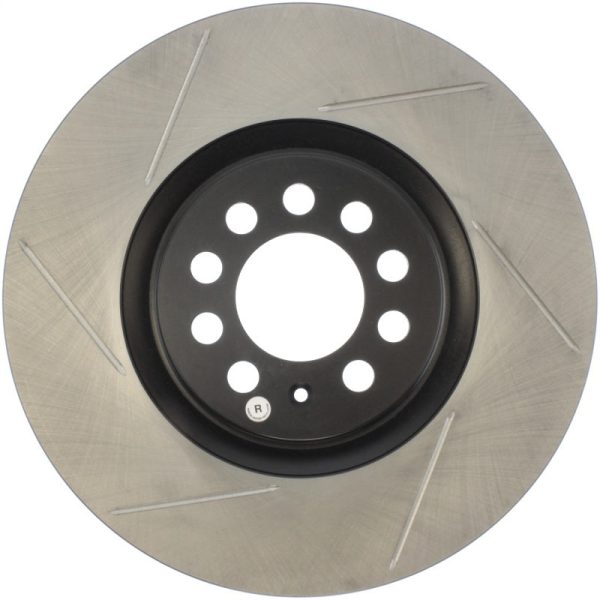 StopTech Power Slot 3 99-06 Audi TT 00-06 TT Quattro   03-05 VW Golf GTi Right Front Slotted Rotor on Sale