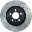 StopTech Slotted & Drilled Sport Brake Rotor - 2015 Ford Mustang Non-Brembo - Front Right Sale