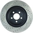 StopTech 05-09 Chrysler 300 (5.7L V8 exc SRT-8) Front Left Slotted & Drilled Rotor For Discount