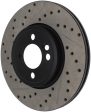 StopTech Slotted & Drilled Sport Brake Rotor 07-13 Mini Cooper Discount