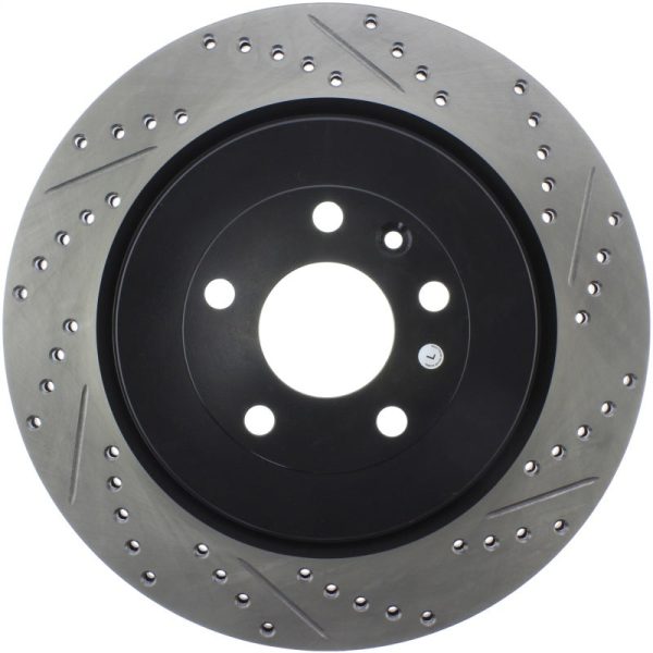 StopTech Slotted & Drilled Sport Brake Rotor Fashion