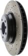 StopTech 07-09 BMW 335 (E90 E92 E93) Slotted & Drilled Right Front Rotor Online Hot Sale