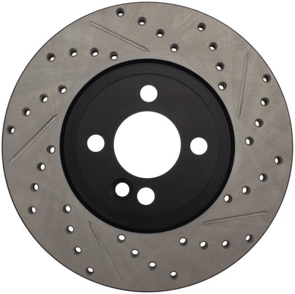 StopTech Slotted & Drilled Sport Brake Rotor 07-13 Mini Cooper on Sale