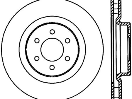 StopTech Power Slot 92-02 Dodge Viper Front Right Cryo Slotted Rotor Online