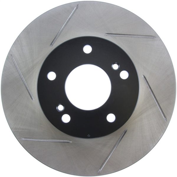 StopTech Power Slot 7 90-96 300ZX Slotted Front Right Rotor Online now