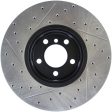 StopTech BMW 12-15 335i   2014 428i   2015 235i 228i Front Left Slotted & Drilled Sport Brake Rotor on Sale