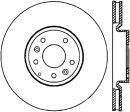 StopTech Power Slot 2003+ Mazda RX8 Slotted CRYO Left Front Rotor - SPORT SUSPENSION ONLY Sale