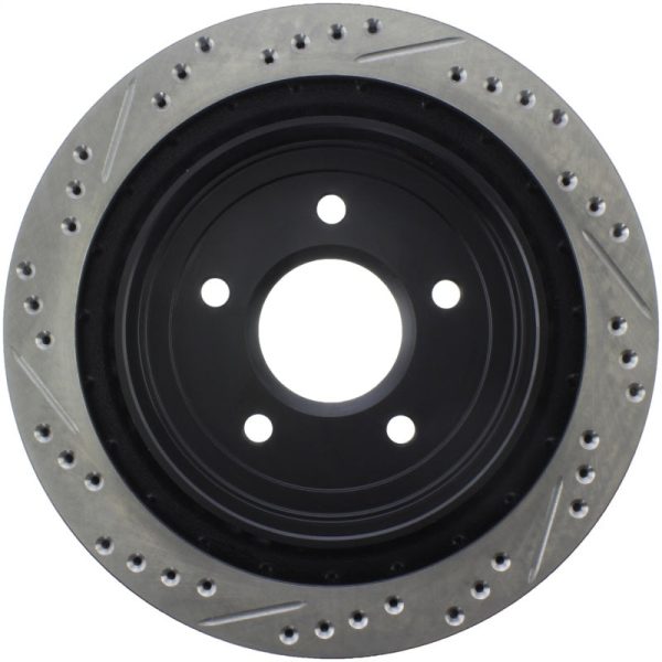 StopTech 97-10 Chevy Corvette Slotted & Drilled Rear Left Rotor Supply