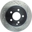 StopTech 05-13 Chrysler300 300C   09-12 Dodge Challenger Rear Left Drilled & Slotted Rotor Cheap