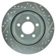 StopTech Select Sport 05-10 Ford Mustang GT Slotted and Drilled Rear Right Rotor Online