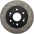 StopTech 05-10 GMC Sierra 1500 (w Rear Drum)   07-09 GMC Yukon Front Right Slotted & Drilled Rotor Supply