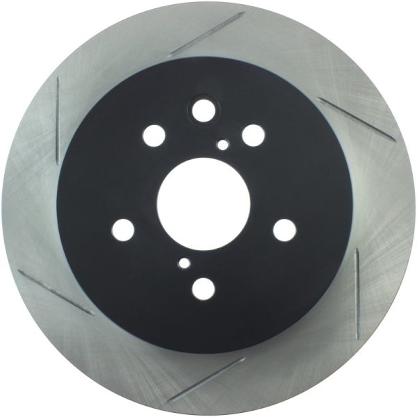 StopTech Power Slot 06-09 Lexus GS Series   06-10 IS350 Rear Right Slotted Rotor For Sale