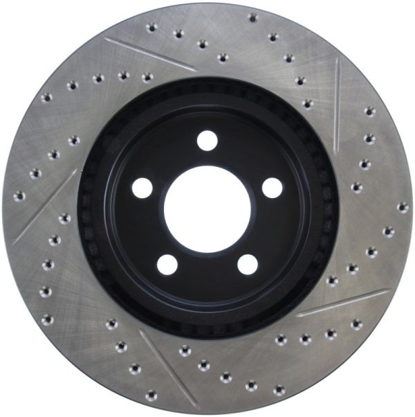 StopTech 05-13 Chrysler300 300C   09-12 Dodge Challenger Front Right Drilled & Slotted Rotor Sale