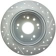 StopTech Select Sport 04-08 Acura TL Drilled & Slotted Rear Passenger Side Sport Brake Rotor For Discount