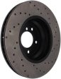 StopTech 07-10 BMW 335i Cross Drilled Right Front Rotor Sale