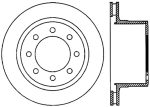 StopTech Power Slot 06-08 Dodge Ram 1500   03-08 Ram 2500 3500 All Rear Right Slotted CRYO Rotor Online Hot Sale