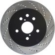 StopTech Power Slot 06-11 Lexus GS Series   06-12 IS350 Rear Left Drilled & Slotted Rotor Online