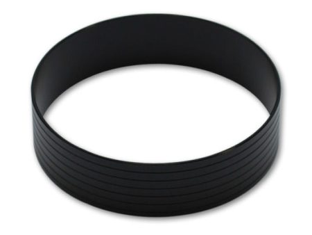 Vibrant Aluminum Union Sleeve for 5in OD Tubing - Hard Anodized Black Discount