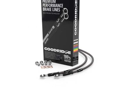 Goodridge Suzuki GSXR1000 K9-K11 Carbon Front SS Brake Lines Discount