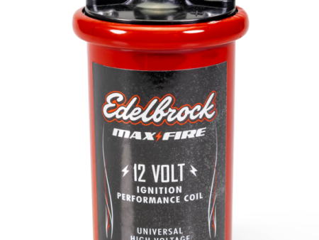 Edelbrock Ignition Coil - Electric Oil Filled - .70 PR Red w  Black Top on Sale