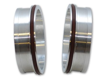 Vibrant HD Aluminum Weld Ferrules w  O-Rings for 2in OD Tubing - Sold in Pairs Online