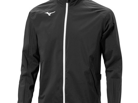 Mizuno Nexlite Flex Waterproof Jacket - Black Online Hot Sale