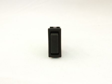 Part # RR24304-B  (Mini-Euro Rocker Switch SPDT, (ON) None (ON), Black Unlit Actuator, 20A, (3) .250  Terminals) Hot on Sale