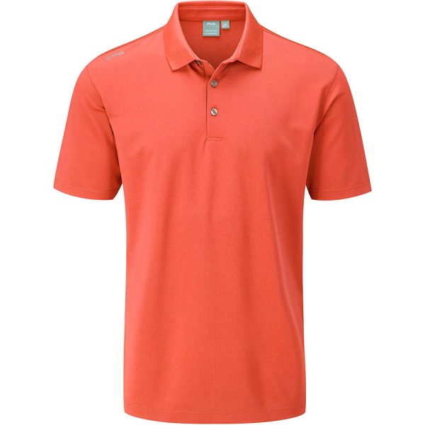 Ping Lincoln Polo Shirt - Ember For Cheap