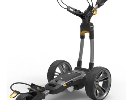 PowaKaddy CT6 GPS EBS Electric Trolley - Gunmetal Online now