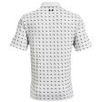 Under Armour Playoff 2.0  Deuces Print Polo Shirt - White For Sale