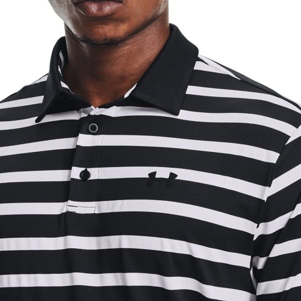 Under Armour Playoff 2.0 Polo Shirt - Black White Online now