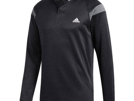 adidas 2 Buttoned Pullover - Black Online Hot Sale