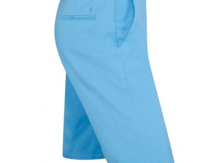 Oscar Jacobson Chino Shorts - Bright Blue Online