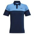 Under Armour T2G Blocked Polo - Academy Nova Blue Supply