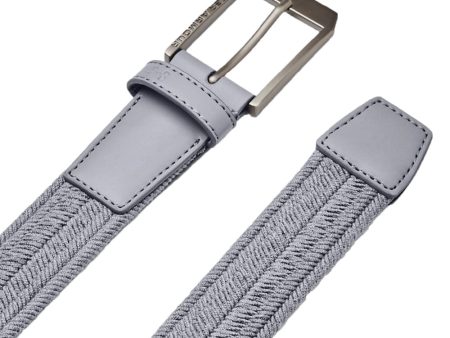 Under Armour Braided Belt - Steel Grey Online