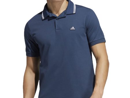 adidas Go-To Pique Polo - Crew Navy White For Discount