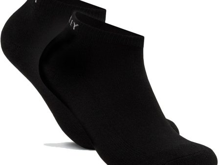 Oakley Short Solid Socks (3 Pack) - Blackout For Discount