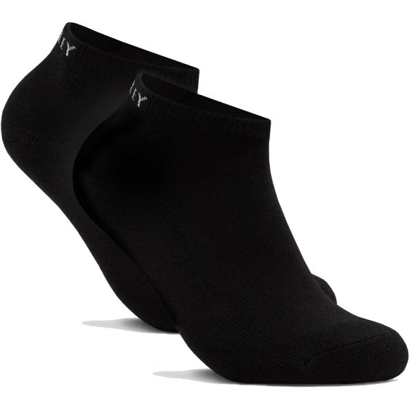 Oakley Short Solid Socks (3 Pack) - Blackout For Discount