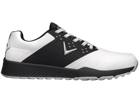 Callaway Chev Ace Spikeless Shoes - White Black Fashion