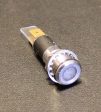 Part # IL-12mm-LED-C  (12mm, .472 , 1 2 Cutout, Clear LED Snap-In Indicator Light) Discount